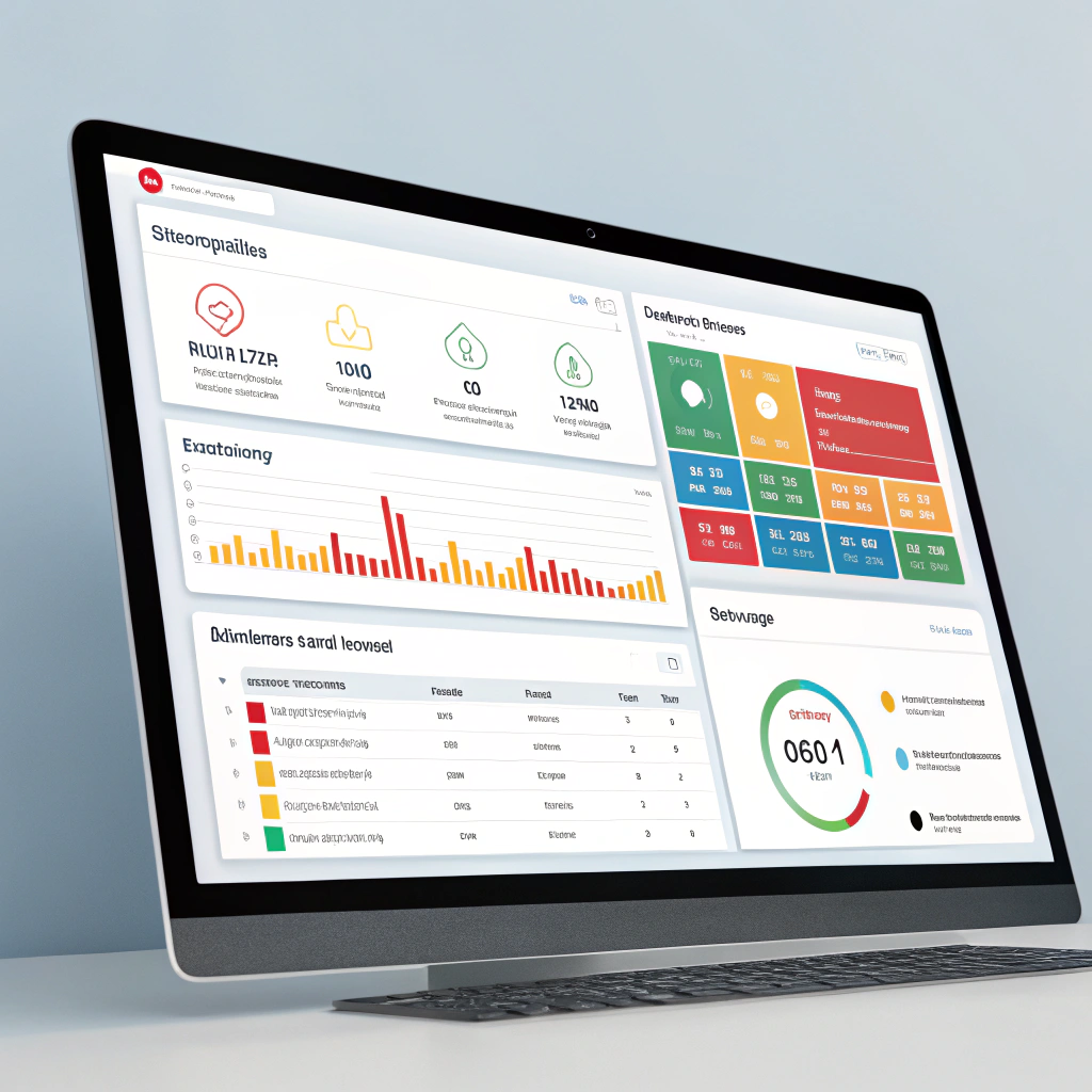 Security by design dashboard interface