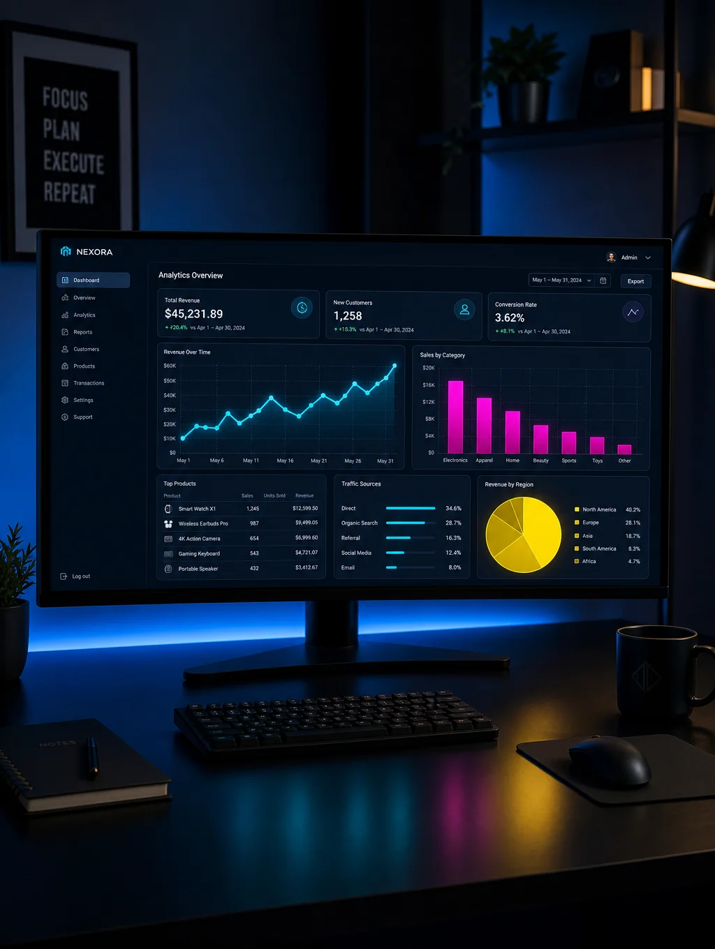 AccelerateIT Risk Governance and Security Dashboard